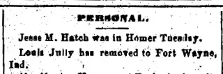 General news Newspaper clipping from Apr 25, 1884 5830920