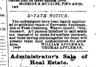 other Newspaper clipping from Feb 20, 1884 5831044