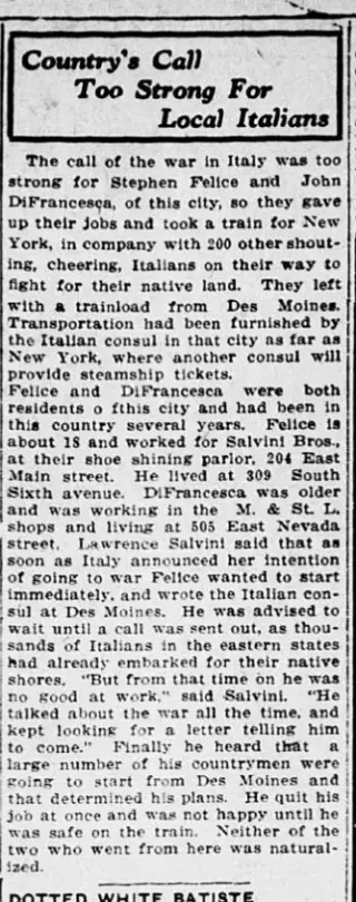 other Newspaper clipping from Jul 9, 1915 5831076