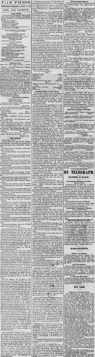 other Newspaper clipping from Apr 22, 1874 5831124