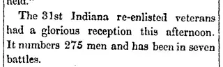 other Newspaper clipping from Feb 4, 1864 5831952