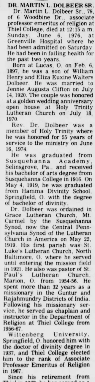 other Newspaper clipping from Jun 7, 1976 5831953
