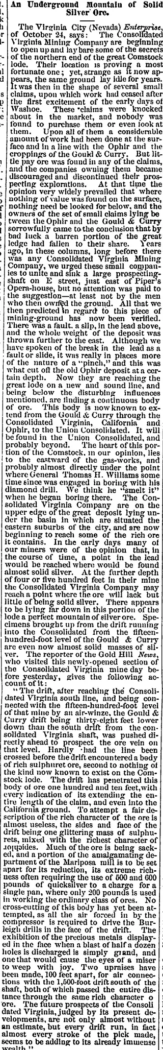 other Newspaper clipping from Nov 25, 1874 5831990