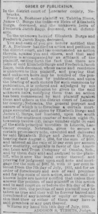other Newspaper clipping from Aug 12, 1892 5832099