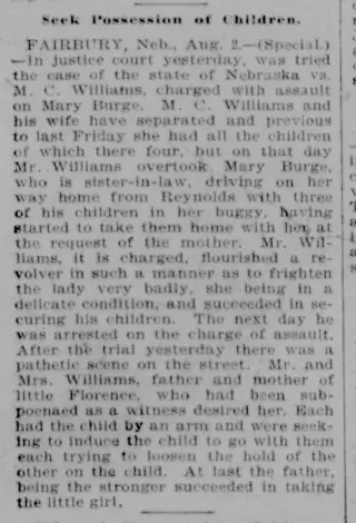 other Newspaper clipping from Aug 3, 1899 5832141