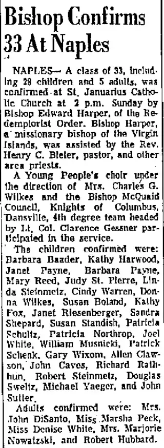 General news Newspaper clipping from May 1, 1963 5832239