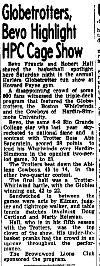 Entertainment Newspaper clipping from Dec 12, 1954 5832296