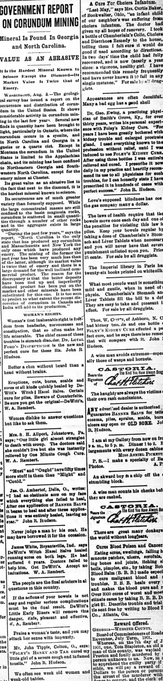 other Newspaper clipping from Aug 9, 1901 5832488