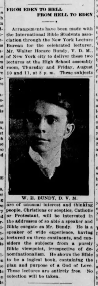 other Newspaper clipping from Aug 10, 1911 5832882