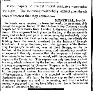 other Newspaper clipping from Aug 25, 1829 5833295
