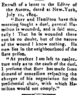 other Newspaper clipping from Jul 27, 1804 5833349