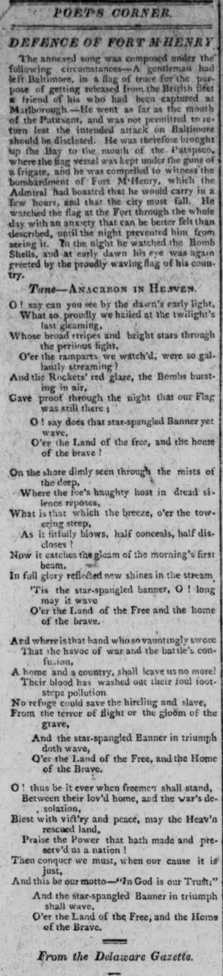 other Newspaper clipping from Oct 13, 1814 5833376