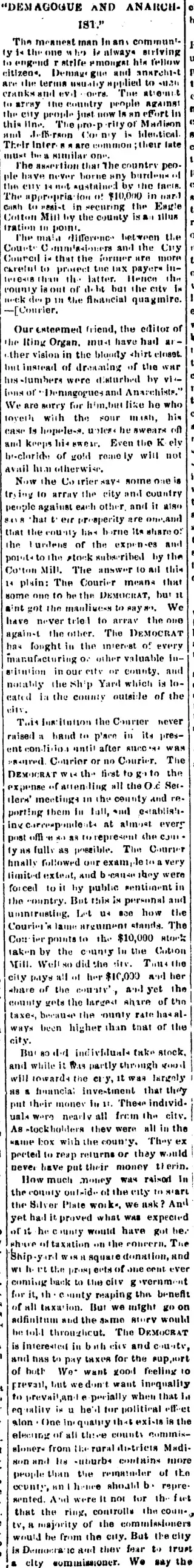 other Newspaper clipping from Mar 17, 1892 5833792