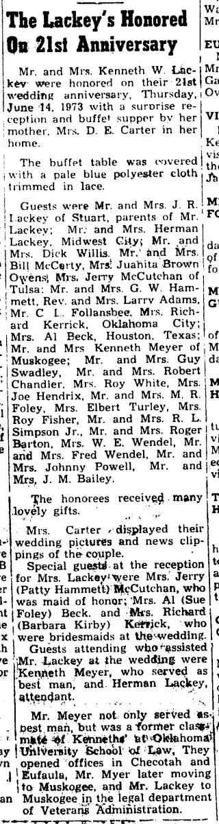 other Newspaper clipping from Jun 21, 1973 5833797