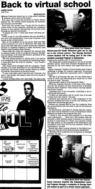 other Newspaper clipping from Aug 19, 1999 5834498