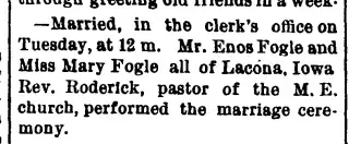 Marriage Newspaper clipping from Jun 17, 1897 5834525