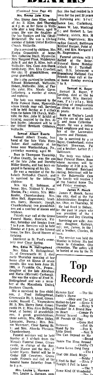 other Newspaper clipping from May 26, 1961 5834786