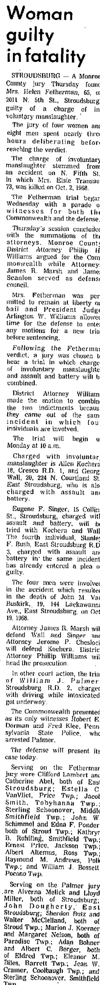 other Newspaper clipping from Jan 24, 1969 5834901
