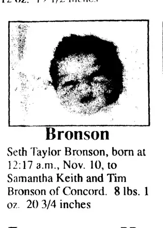Birth Newspaper clipping from Nov 19, 1990 5835078