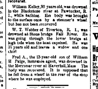 other Newspaper clipping from Aug 22, 1887 5835147