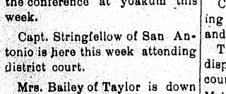 other Newspaper clipping from Nov 1, 1907 5835295