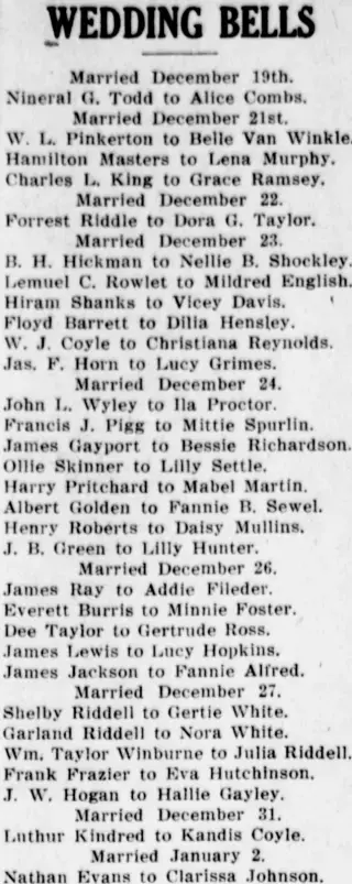 other Newspaper clipping from Jan 1, 1913 5835590