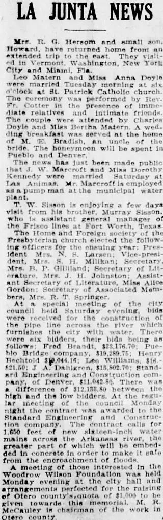 Marriage Newspaper clipping from Jan 19, 1922 5836012