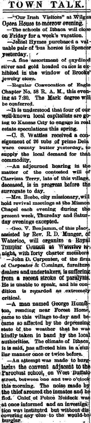 other Newspaper clipping from Mar 22, 1887 5836046