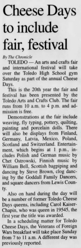 other Newspaper clipping from Jul 11, 1996 5836126