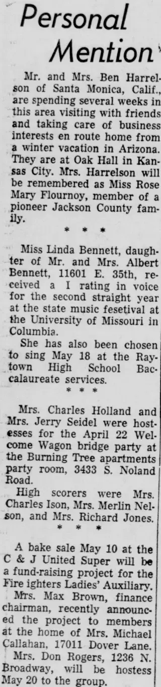 other Newspaper clipping from May 1, 1969 5836137