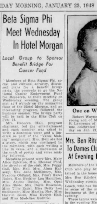 other Newspaper clipping from Jan 23, 1948 5836328