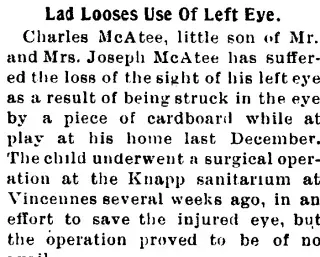 General news Newspaper clipping from Apr 14, 1911 5836474