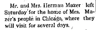 other Newspaper clipping from Aug 3, 1911 5836597