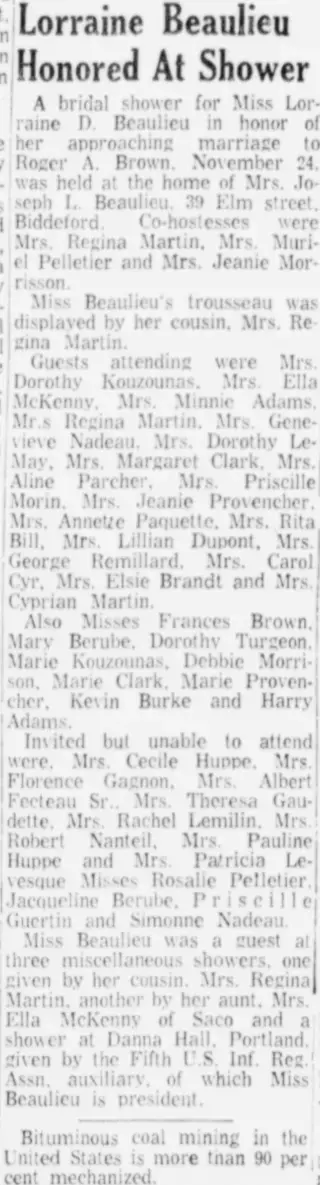 other Newspaper clipping from Nov 12, 1960 5836641