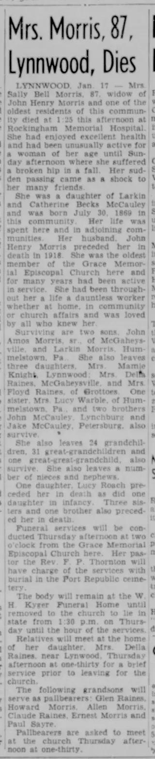 other Newspaper clipping from Jan 18, 1956 5836809