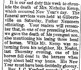 other Newspaper clipping from Jan 8, 1885 5836952