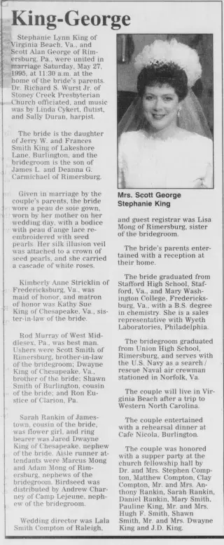 other Newspaper clipping from May 28, 1995 5837241