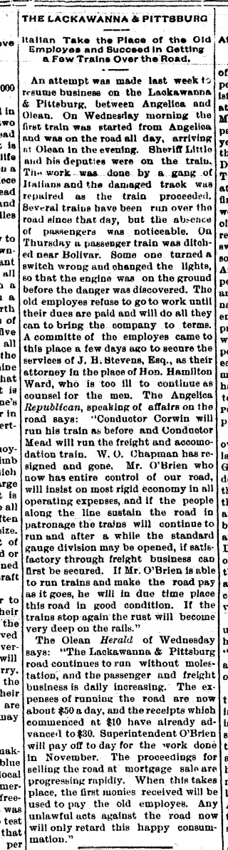 other Newspaper clipping from Nov 7, 1885 5837244