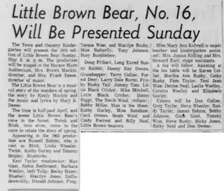 other Newspaper clipping from May 3, 1963 5837314