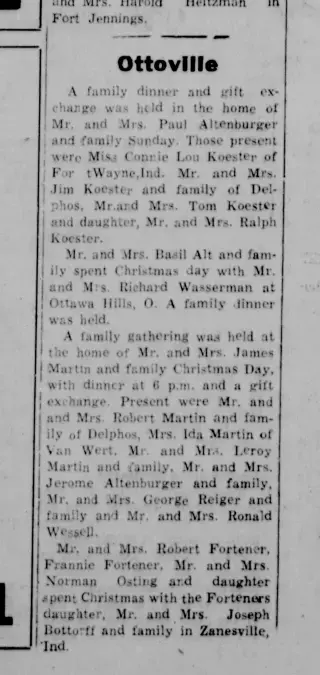 other Newspaper clipping from Dec 30, 1961 5837380
