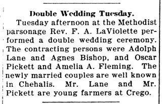 Marriage Newspaper clipping from Oct 19, 1911 5837678