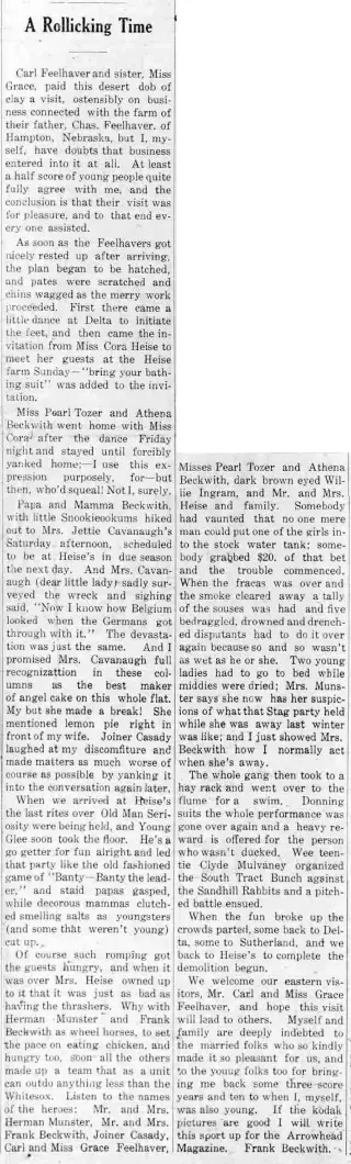 other Newspaper clipping from Aug 5, 1915 5837877