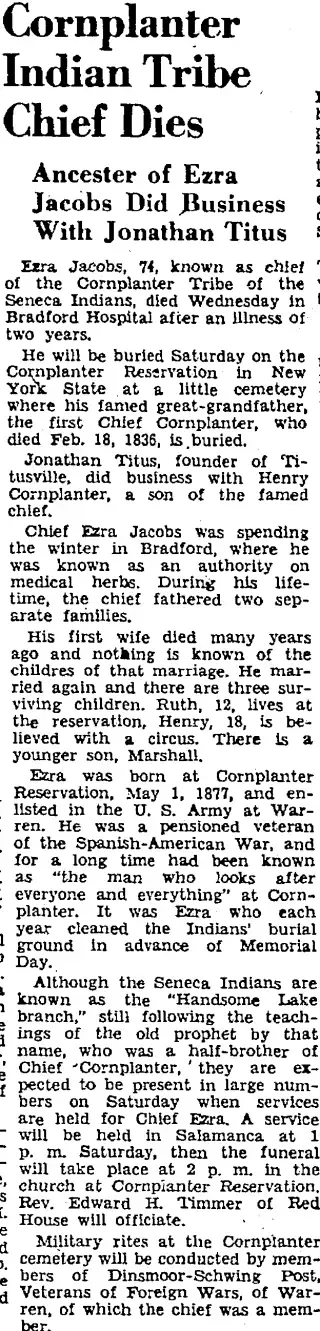 other Newspaper clipping from Feb 29, 1952 5837913