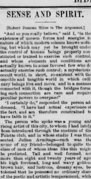 other Newspaper clipping from Feb 16, 1885 5838025