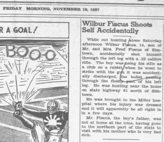 other Newspaper clipping from Nov 19, 1937 5838090