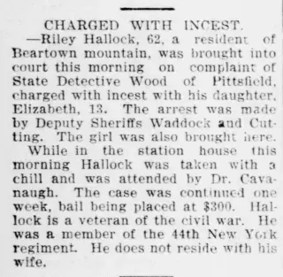 Crime Newspaper clipping from Aug 1, 1901 5838269
