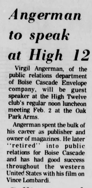 other Newspaper clipping from Jan 28, 1973 5838402