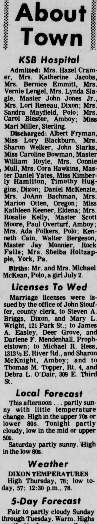 other Newspaper clipping from Jul 2, 1976 5838764