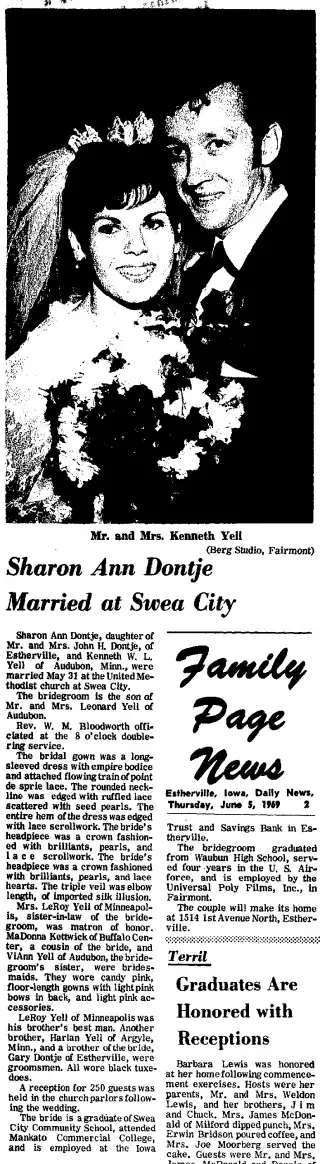 other Newspaper clipping from Jun 6, 1969 5838818