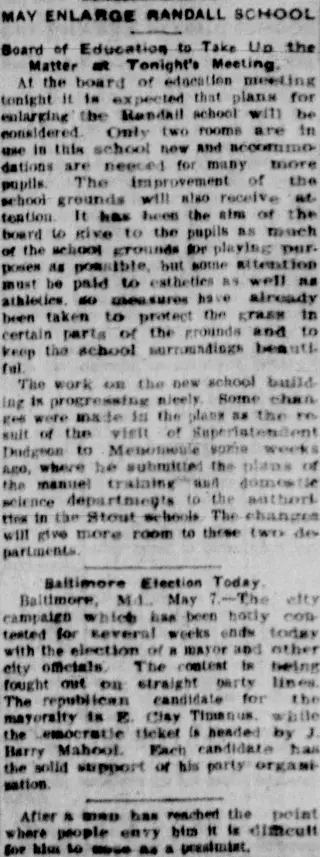 other Newspaper clipping from May 7, 1907 5839142